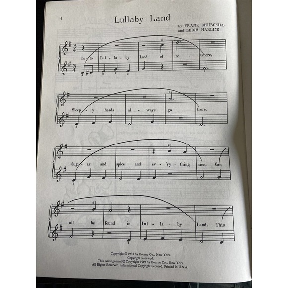 Vintage Walt Disney Favorites for Piano - Jane Smisor Bastien - Picture 3 of 4